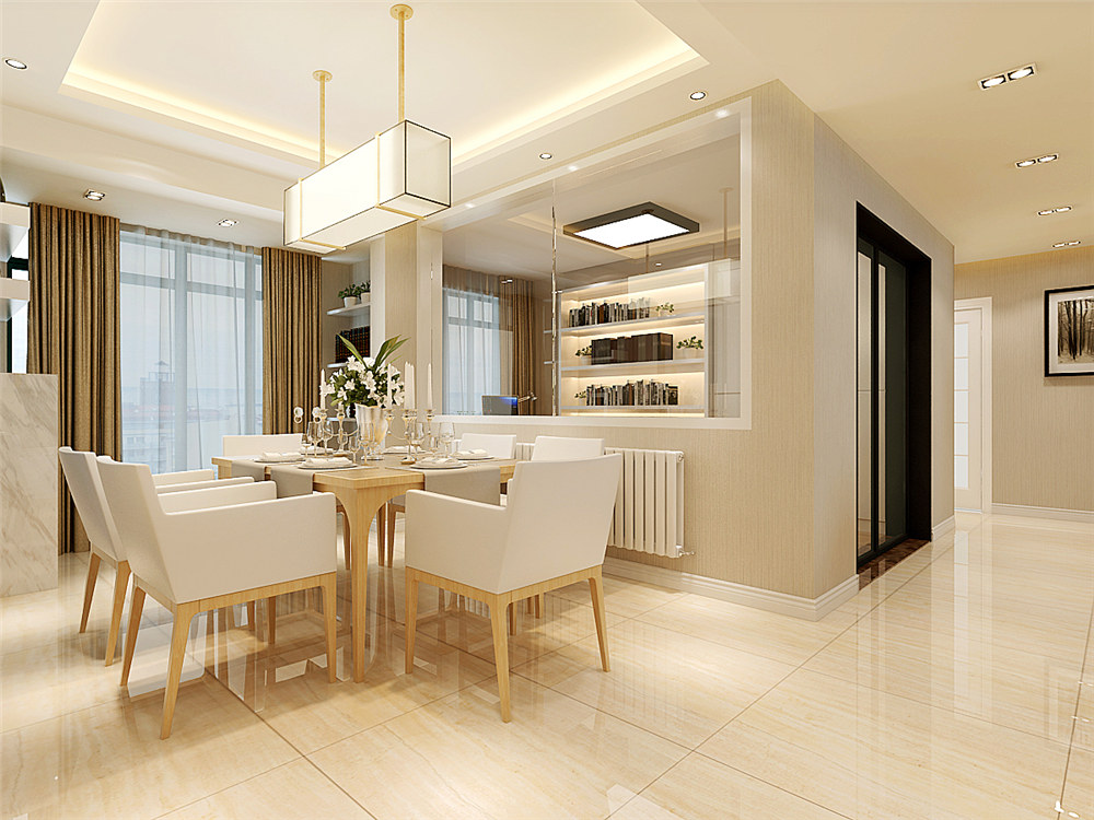 龍湖九里晴川-現(xiàn)代簡(jiǎn)約-臥室設(shè)計(jì)效果圖