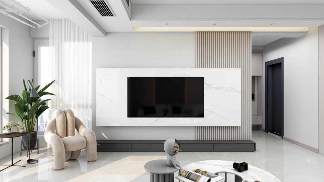 龍湖九里晴川-現(xiàn)代簡(jiǎn)約-臥室設(shè)計(jì)效果圖