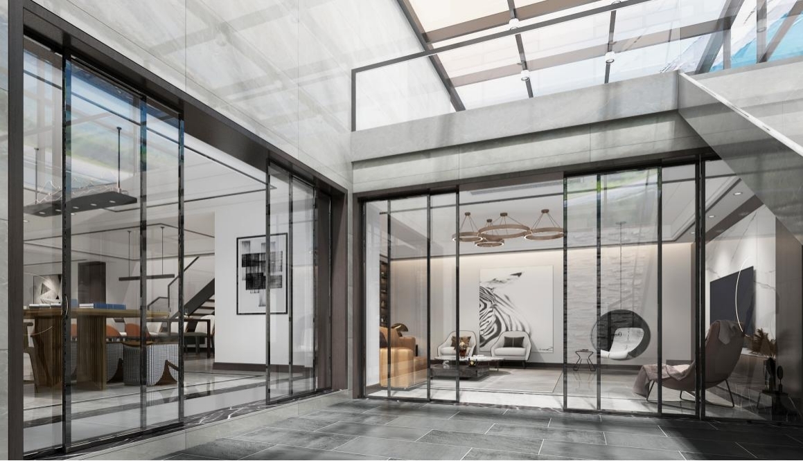 龍湖九里晴川-現(xiàn)代簡約-臥室設計效果圖